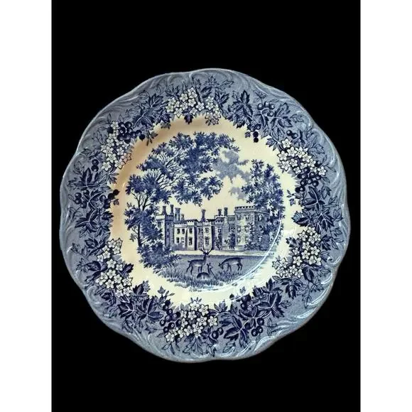 J & G Meakin Romantic England Bread &Butter Plates 7” Penshurst Place GORGEOUS! - Picture 2 of 7